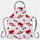 Search for red lipstick aprons Pattern