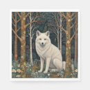 Search for wolf napkins Fox