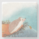 Search for hedgehogs coasters Winter