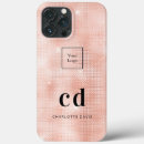 Search for monogram makeup cases Rose gold