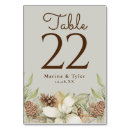 Search for winter wedding table cards Greenery