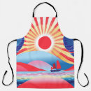 Search for vintage advertisements aprons Blue