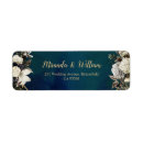 Search for floral wreath return address labels Green