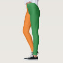 Search for flag of ireland leggings Irish