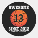 Search for 13 year old stickers Dribble
