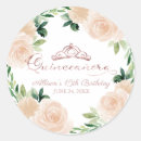 Search for rose floral stickers Blush