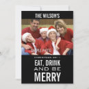 Search for eat drink and be merry cards Modern