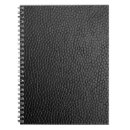 Search for black leather notebooks Pattern