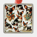 Search for rat terrier christmas tree decorations Puppy