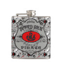 Search for pirate flasks Skull and crossbones