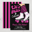 Search for skating rink birthday invitations Girls