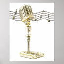 Search for 1940s music posters Microphone