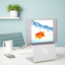 Search for orange fish stickers Goldfish