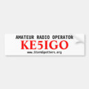Search for amateur bumper stickers Callsign
