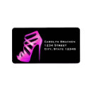 Search for heels return address labels Elegant