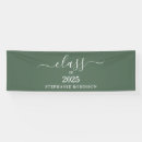 Search for green graduation banners Stylish
