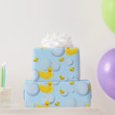Search for rubber duck wrapping paper Blue