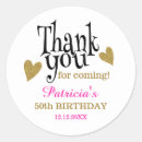 Search for pink black birthday stickers Typography