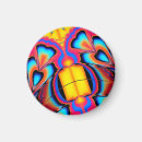 Search for abstract fine magnets Colourful