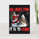 Search for rock climbing christmas cards Adventure