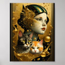 Search for art deco cats posters Modern