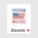 Search for freedom fighters stickers America