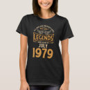 Search for born in 1979 tshirts Birthday