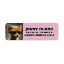 Search for big return address labels Pink