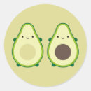 Search for cute vegetable stickers Avocado