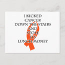 Search for orange ribbon postcards Leukaemia