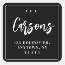 Search for square sticker return address labels Chic