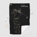 Search for cool golf towels Black