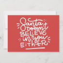 Search for cheeky christmas cards Santa humour