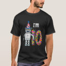 Search for robot birthday tshirts 10th