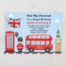 Search for bus birthday invitations England
