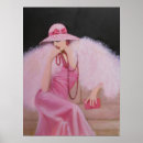 Search for pink art deco posters Lady