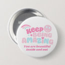 Search for slogan badges Pink