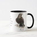 Search for raven mugs Watercolor