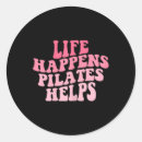 Search for funny pilates stickers Namaste