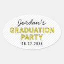 Search for yellow stripes stickers Graduation