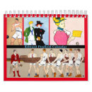 Search for vintage advertising calendars Illustration