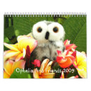 Search for cute owl calendars Bird