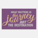 Search for life is a journey stickers Trip