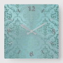 Search for aqua clocks Trendy