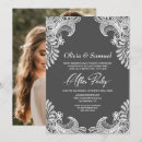 Search for white and grey wedding invitations Elopement