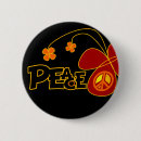 Search for peace symbol badges Red
