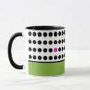 Search for white green polka dot mugs Simple
