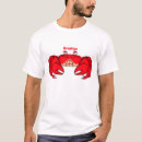 Search for red crab tshirts Crustacean