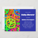 Search for peace sign invitations Groovy
