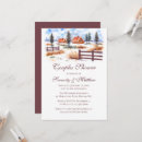 Search for winter couples shower invitations Snow